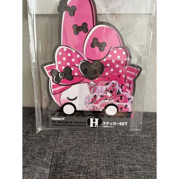 My Melody Sanrio 50th And 20th Anniversary Prize Sticker Set - Picture 1 of 3